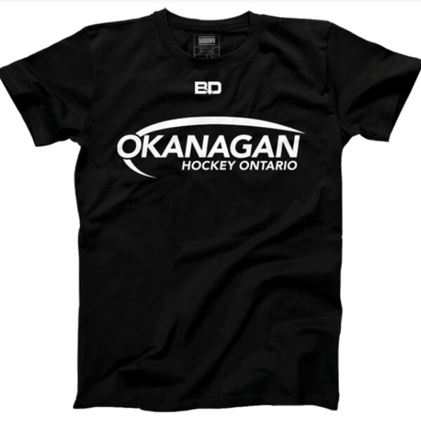 Okanagan Hockey Ontario T-Shirt Black - Adult Thumbnail