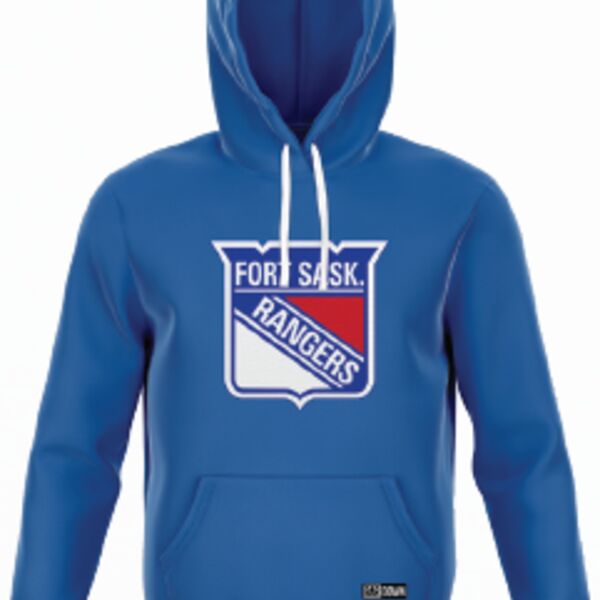 Fort Saskatchewan Rangers Cuff Colored Hoodie Blue - Youth Thumbnail