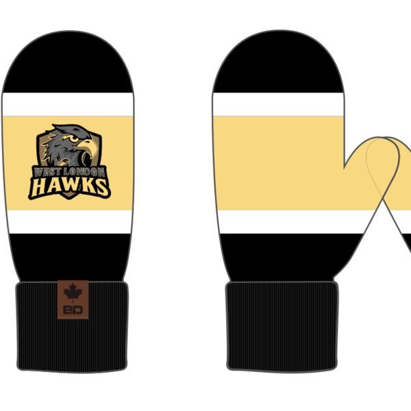 West London Hawks Classic 3.0 Mittens Thumbnail
