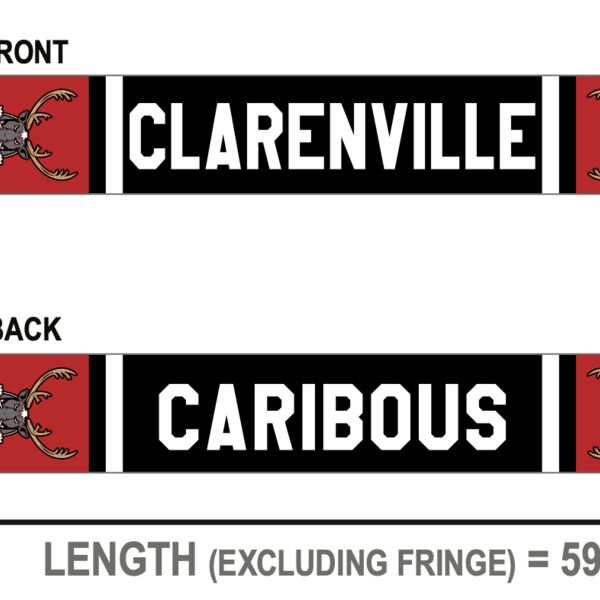 Clarenville Caribous  Classic 3.0 Scarf  Thumbnail