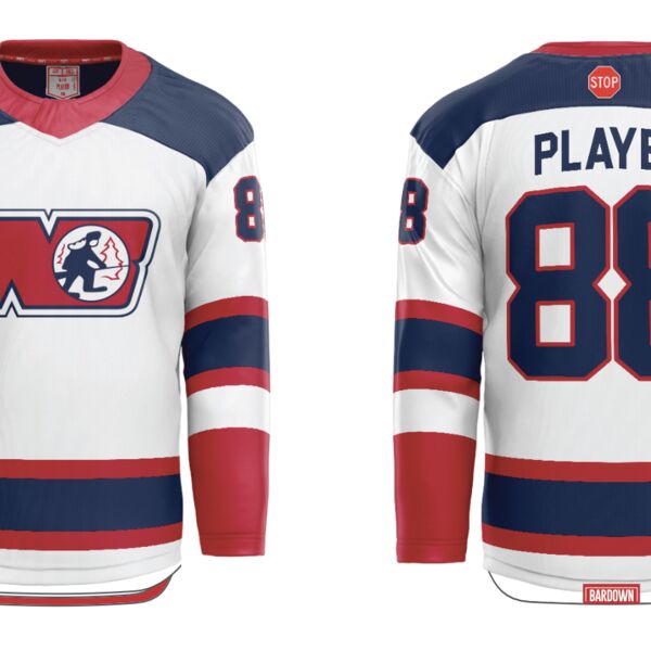 North Bay Trappers AAA Cut & Sew Hockey Jersey Thumbnail