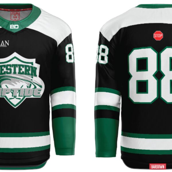 Western Riptides Sublimated Hockey Jersey Thumbnail