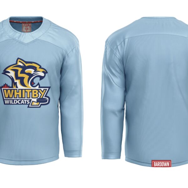 Whitby Wildcats Sublimated Practice Jersey - Youth Thumbnail