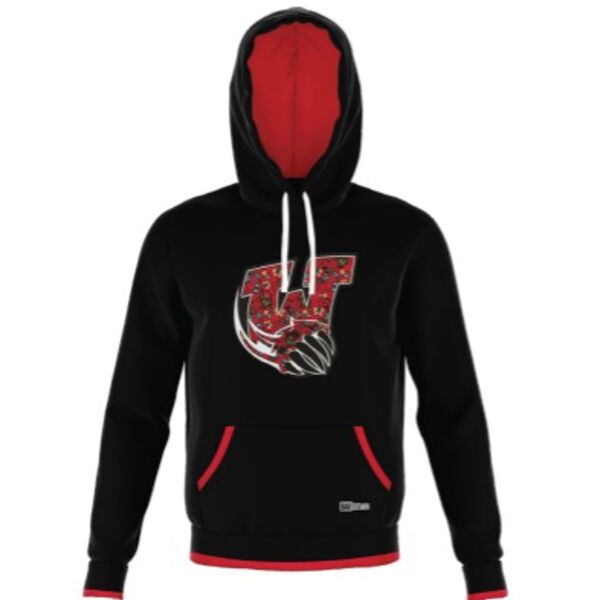 Wayway Wolverines Edge Colored Hoodie - Youth  Thumbnail