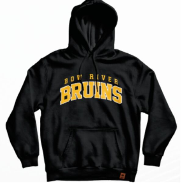 SFS Bow River Bruins Classic Hoodie - Black Thumbnail