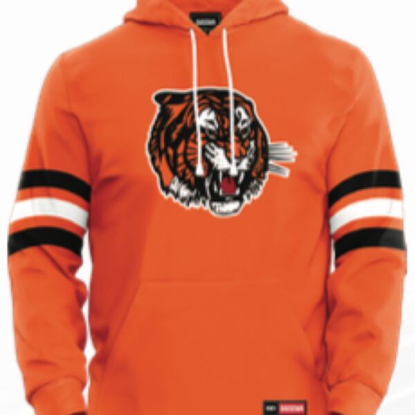 Medicine Hat Tigers Sublimated Jersey Hoodie Youth Thumbnail