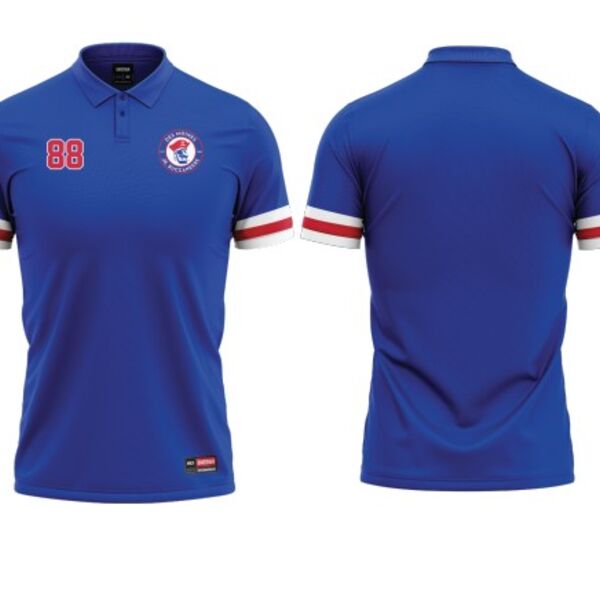 Des Moines Jr Bucs Sublimated Polo (2) - Youth  Thumbnail