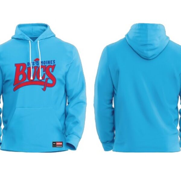 Des Moines Jr Bucs Sublimated Hoodie 1.0 - Youth Thumbnail