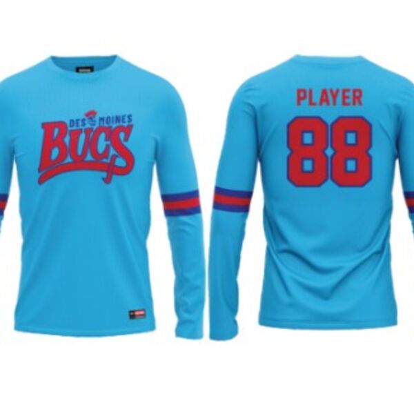 Des Moines Jr Bucs Sublimated Long Sleeve 2.0 Thumbnail