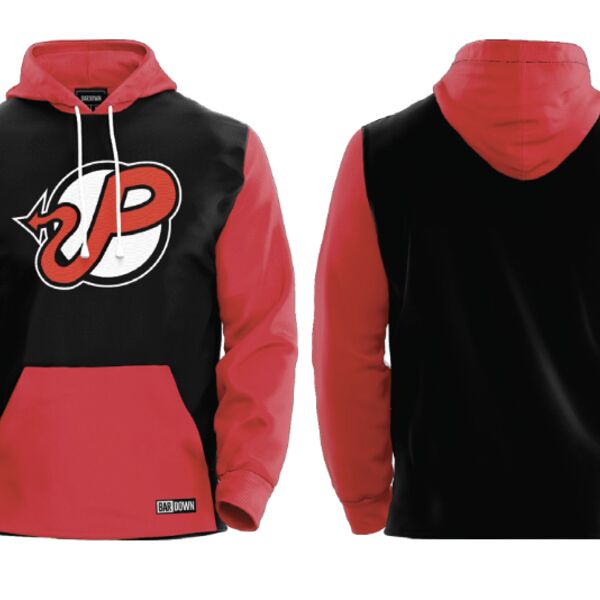 Pownal Hockey Art Attack Streetwear Hoodie - Youth Thumbnail