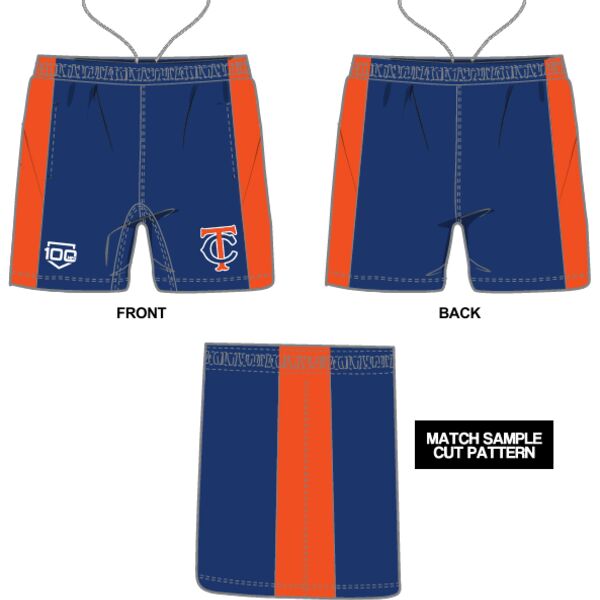 Toronto Cyclones Sublimated Shorts - Adult Thumbnail