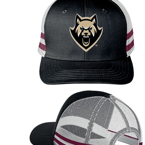 Oshawa Firewolves Wrap Around Mesh Hat Thumbnail