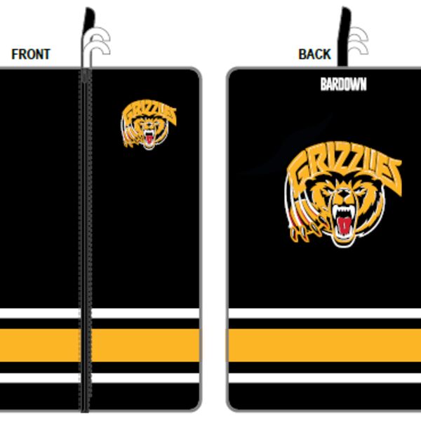 Victoria Grizzlies Garment Bag Thumbnail