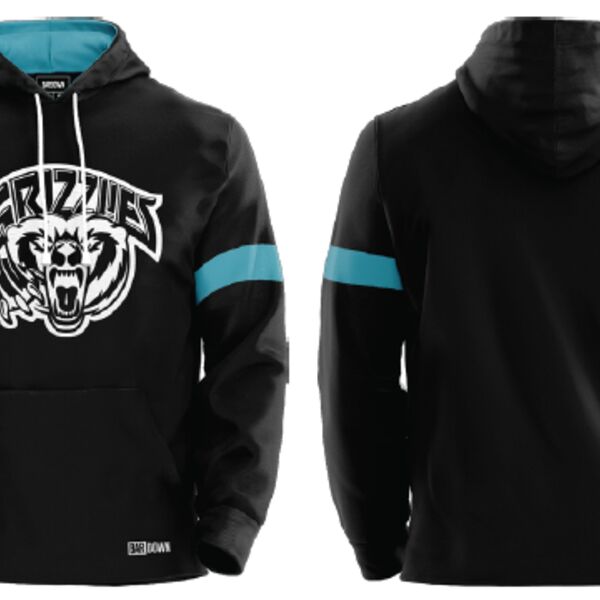 Victoria Grizzlies Custom Striper Streetwear Hoodie Thumbnail