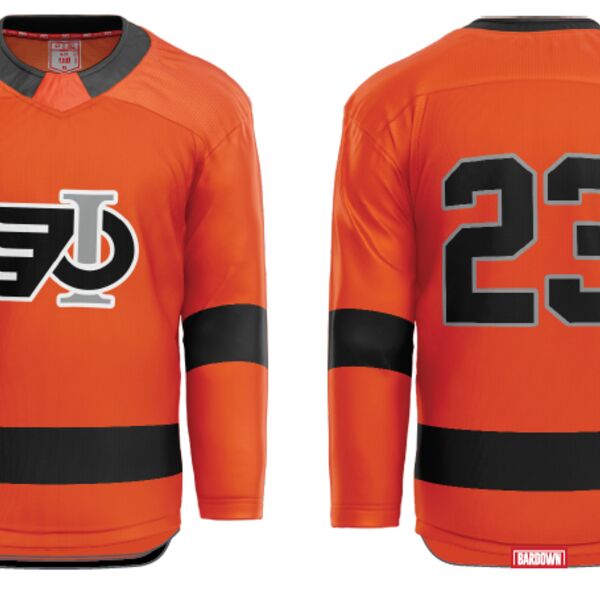 Innisfail Flyers Hybrid Jersey - Orange (Youth) Thumbnail