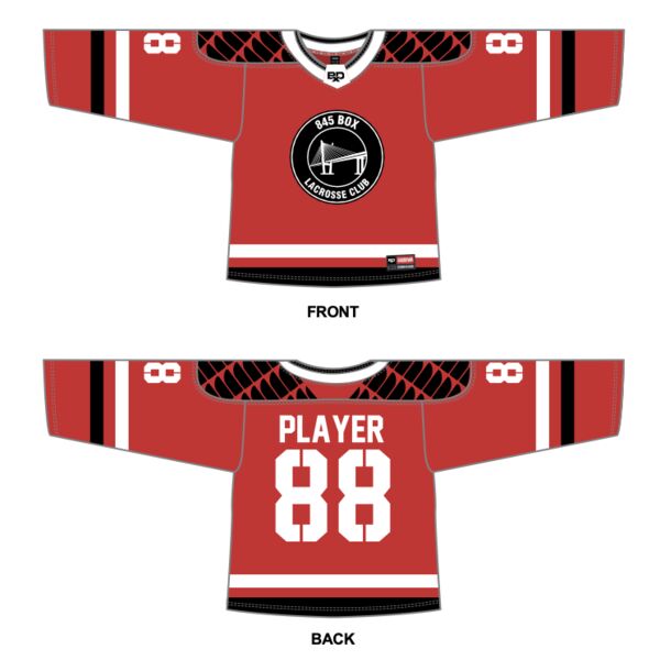 845 LAX Pro Neckline Box Lacrosse Jersey - Youth Thumbnail