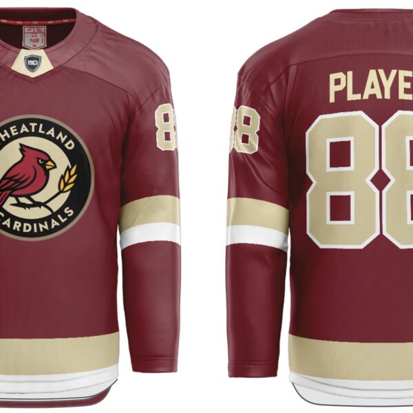 Wheatland Cardinals Sublimated Hockey Jersey Youth BOYS Thumbnail