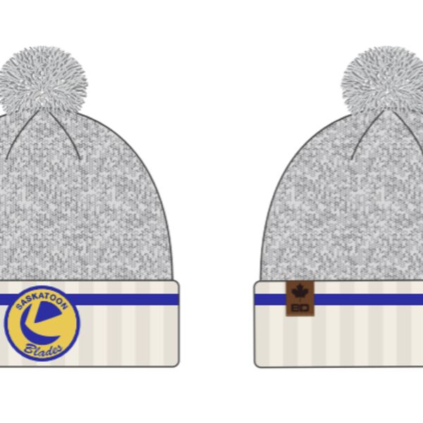 Saskatoon Blades Snow Pepper Toque  Thumbnail