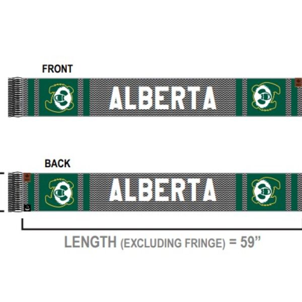 University of Alberta Outdoorsman Scarf (PANDA) Thumbnail